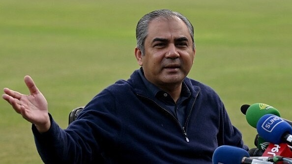 मोहसिन नकवी ने पाकिस्तानी टीम का किया बचाव. (Photo: AFP)