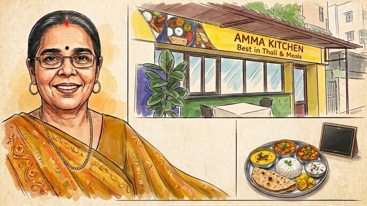 How 65-yr-old Devni Devi turned Rs 20 tiffin service into Rs 2.5 crore food business (Photo: AI-edited image/Instagram/ammakithcen.patna)