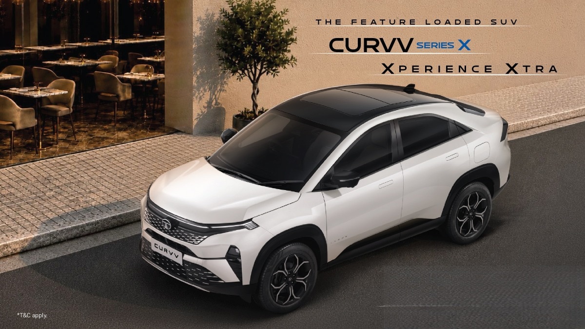 Tata Curvv Series X की कीमतें 9.99 लाख रुपये एक्स शोरूम से शुरू होती है. (Photo: TATA.Cars) 