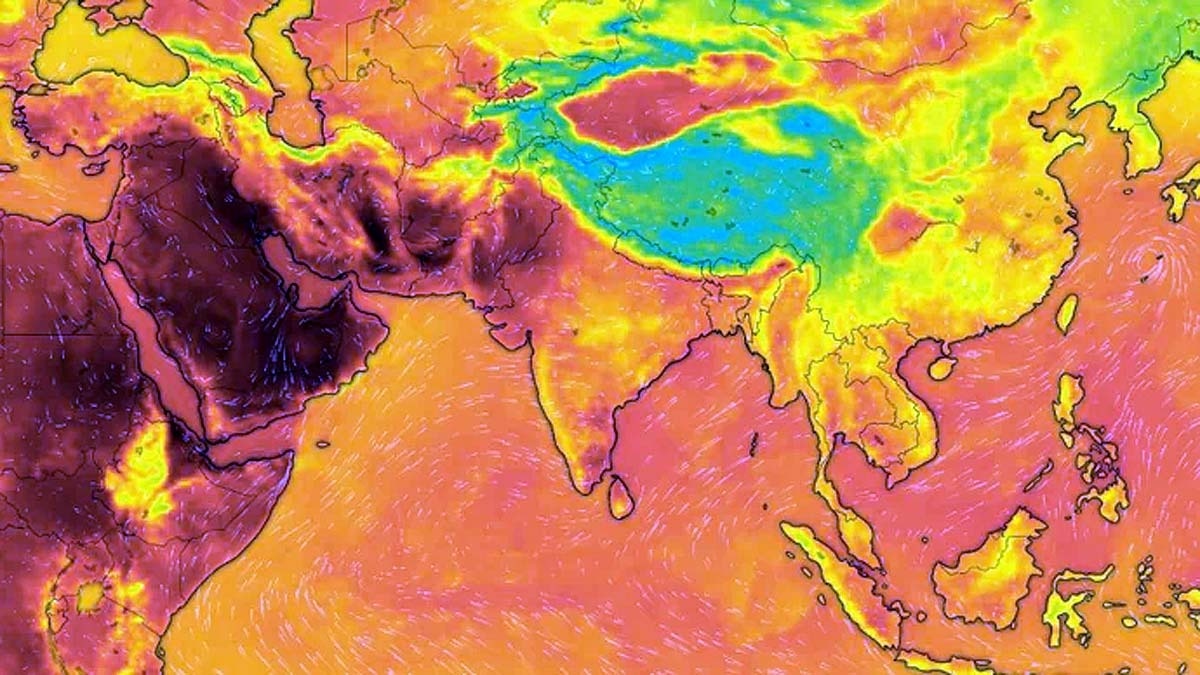 अल-नीनो की वजह से अगले साल भयानक गर्मी पड़ने की चेतावनी जारी की गई है. (Photo: Windy)