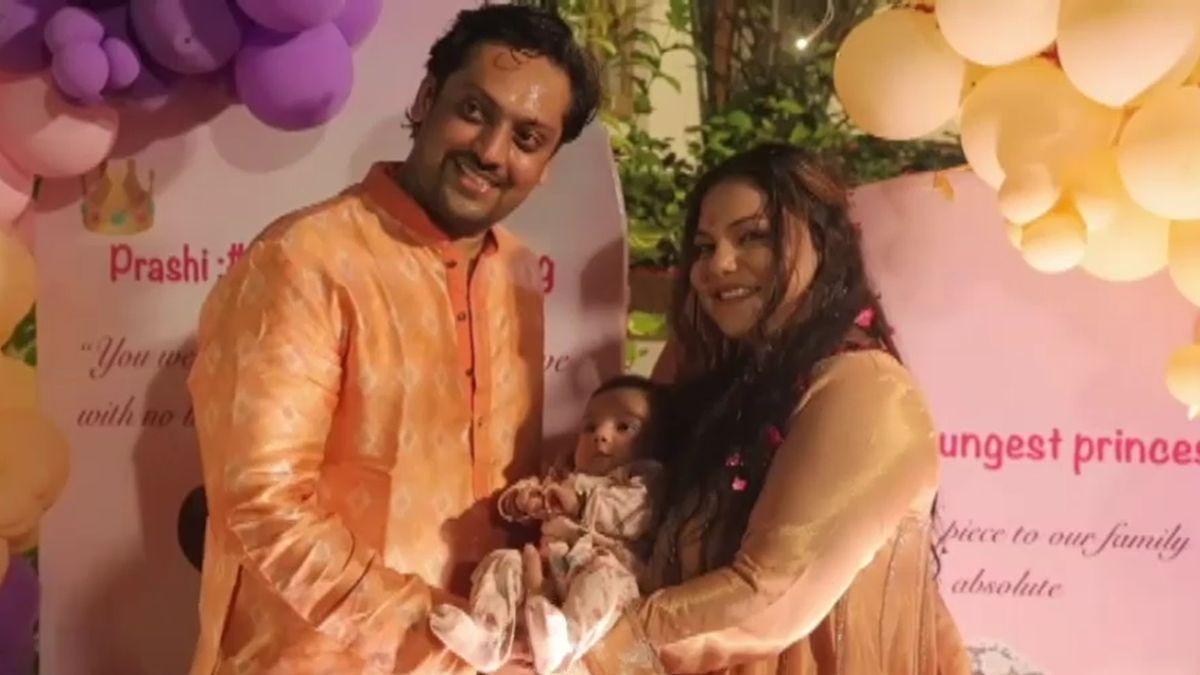 गुजरात के बिजनेसमैन ने भव्य तरीके से किया दूसरी बेटी का स्वागत. (Photo: Screengrab)