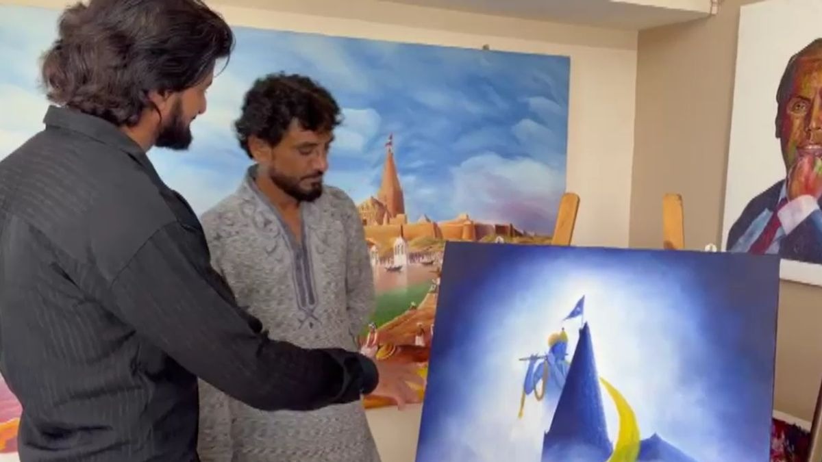 फकरुद्दीन बोले- भगवान कृष्ण से उनका भावनात्मक जुड़ाव. (Photo: Screengrab)