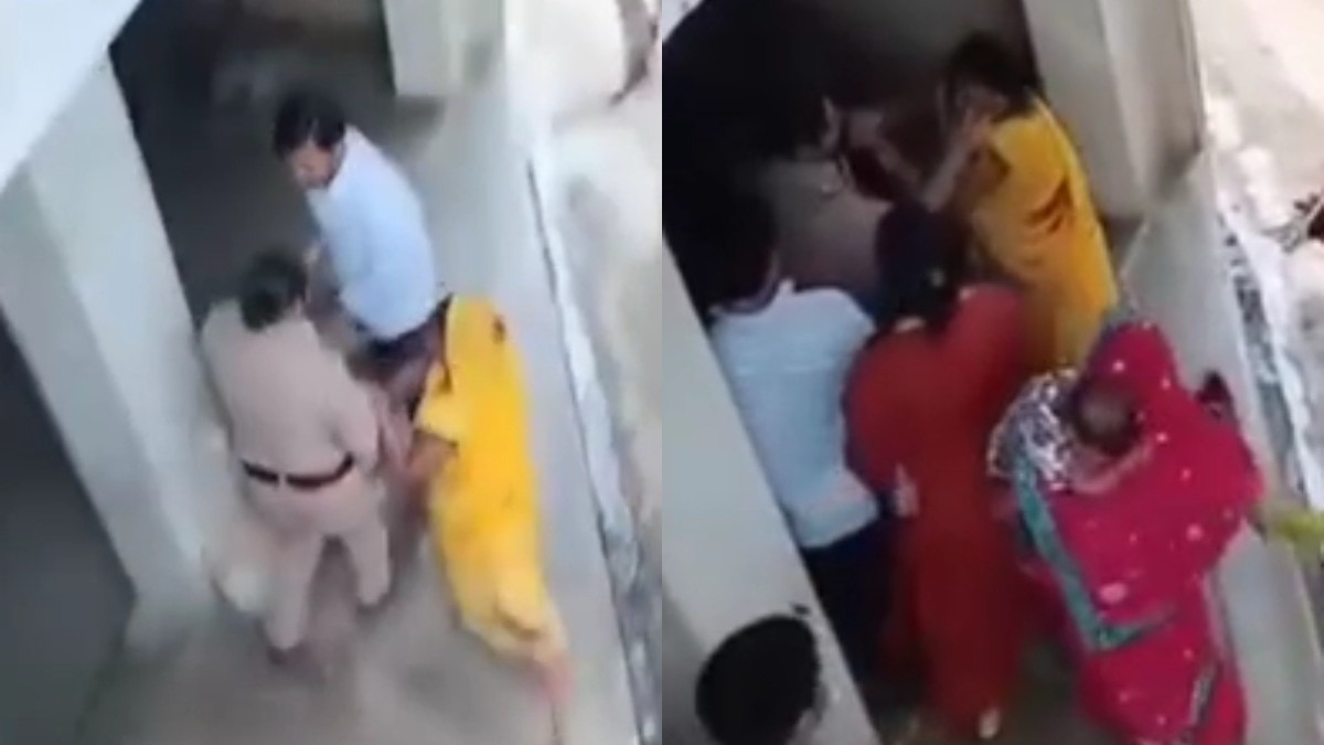 परिवार ने पुलिस पर मारपीट और 6 घंटे रोकने का लगाया आरोप.(Photo: Screengrab)