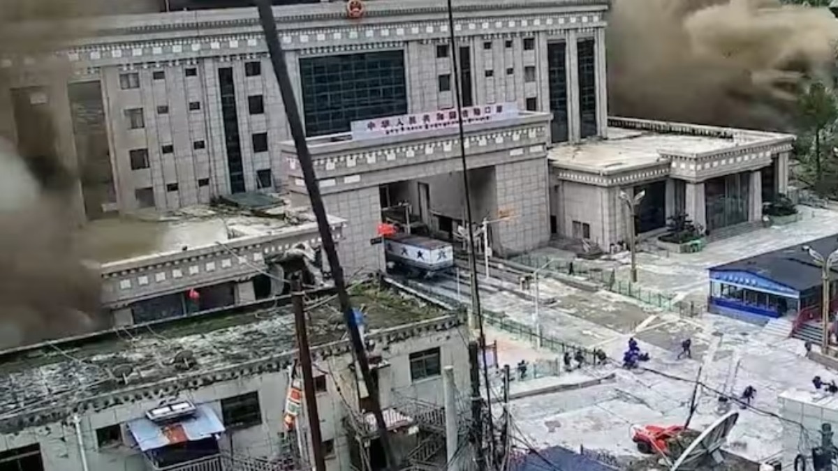 चीन ने नेपाल सीमा के गिरोंग इलाके में भूस्खलन और बाढ़ के बाद पहली बार आंकड़े जारी किए हैं (Photo: ITG)