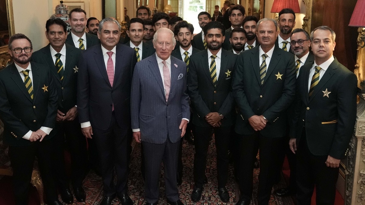 King Charles III , Pakistan team Meeting 