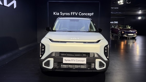 Kia Syros FFV में कंपनी ने 1 लीटर का थ्री सिलेंडर इंजन दिया है. (Photo: ITG) 