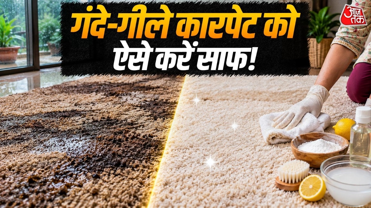 कालीन से जल्दी बदबू आने लगती है. (PHOTO:AI)