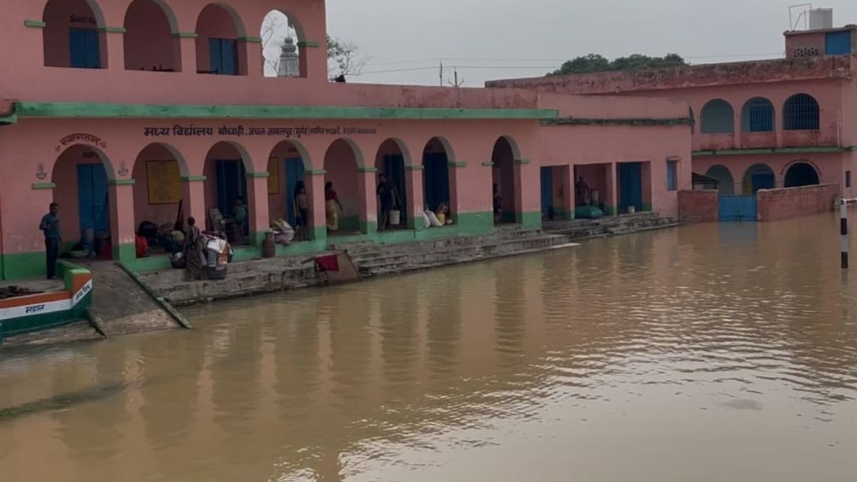 बाढ़ से मुंगेर का बुरा हाल (Photo: ITG)