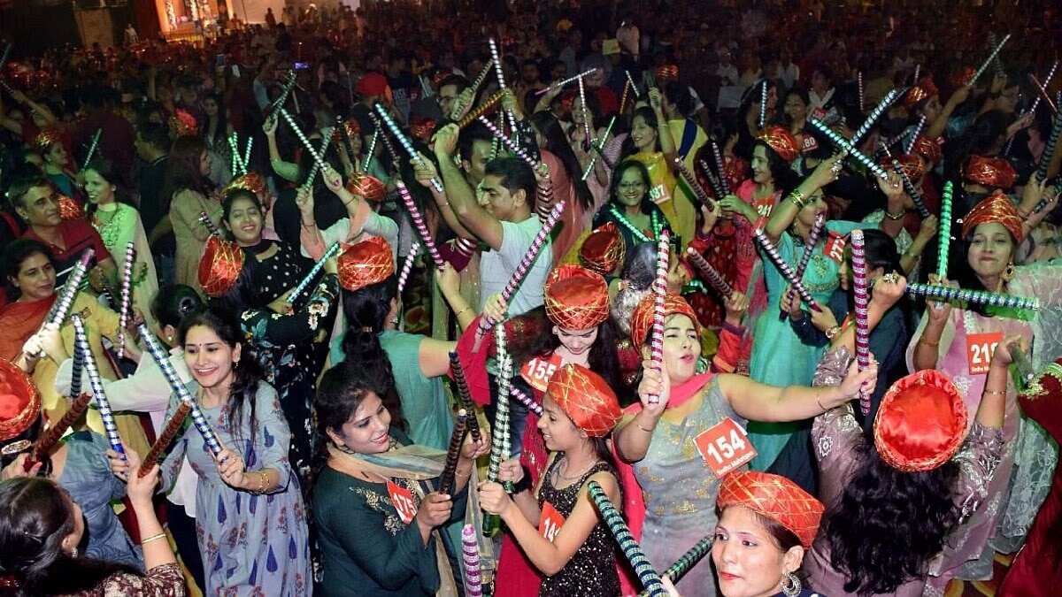महाराष्ट्र में VHP का गरबा-डांडिया आयोजनों में मुस्लिमों की भागीदारी पर रोक का ऐलान. (Representative Image/ ANI)