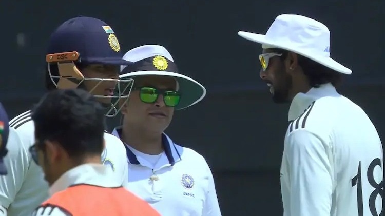 तिलक वर्मा ने खोया आपा, वैभव सूर्यवंशी से बहस. (Photo: Screengrab/JioHotstar)