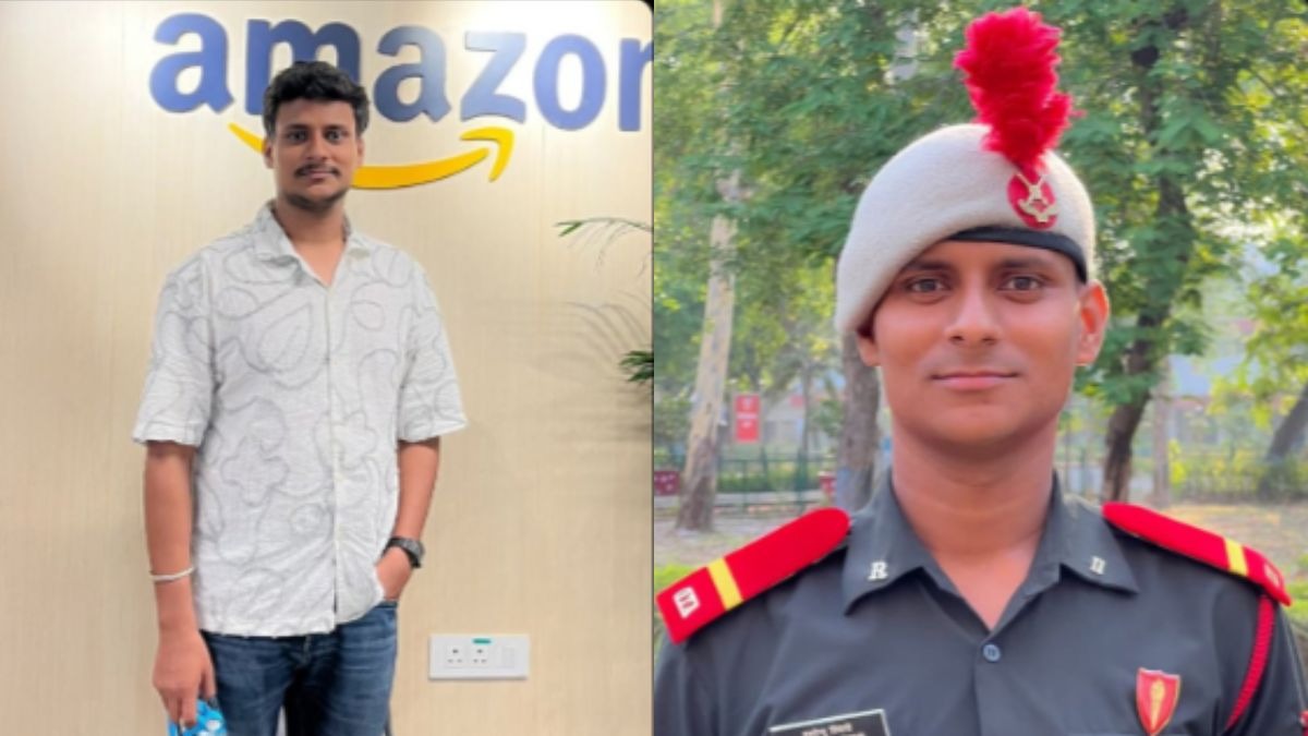 सेना में जाने के लिए छोड़ दी अमेजन की 46 लाख पैकेज की नौकरी. 