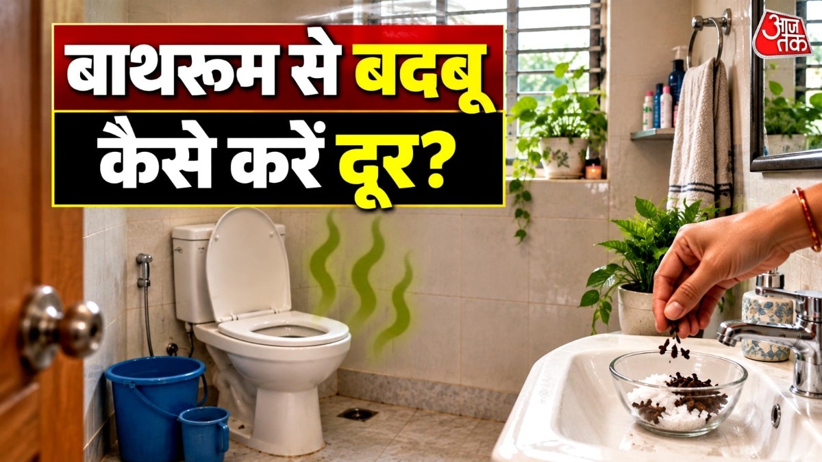 बाथरूम की रोजाना सफाई करनी चाहिए. (PHOTO:AI)