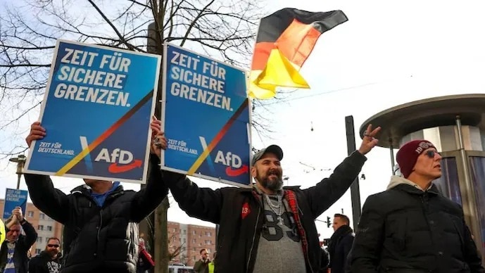 धुर दक्षिणपंथी पार्टी अल्टरनेटिव फॉर जर्मनी (AfD) ने लगभग 44% वोट हासिल कर लिए हैं (Photo: Reuters)