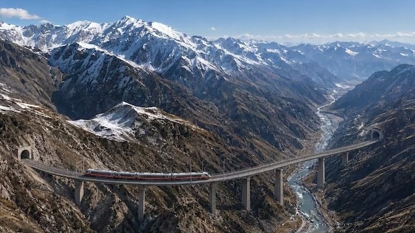चीन ने नेपाल तक रेल प्रोजेक्ट का प्लान बनाया था. (Image: Google Earth/ AI-edit)