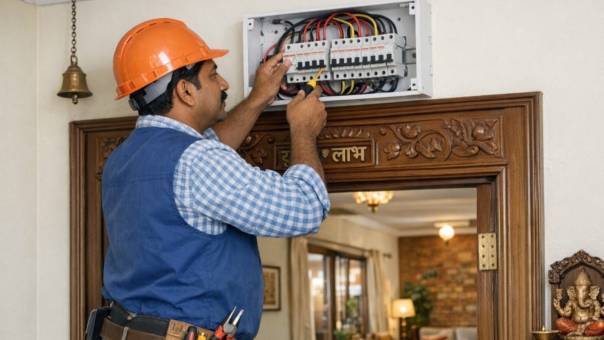 घर में एमसीबी बोर्ड लगाने के लिए सही जगह चुनना बहुत जरूरी होता है (Photo - AI Generated) 