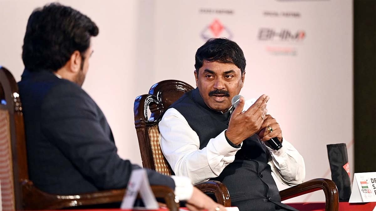 सुरक्षा सभा में पूर्व डीआरडीओ चेयरमैन जी सतीश रेड्डी. (Photo: ITG)