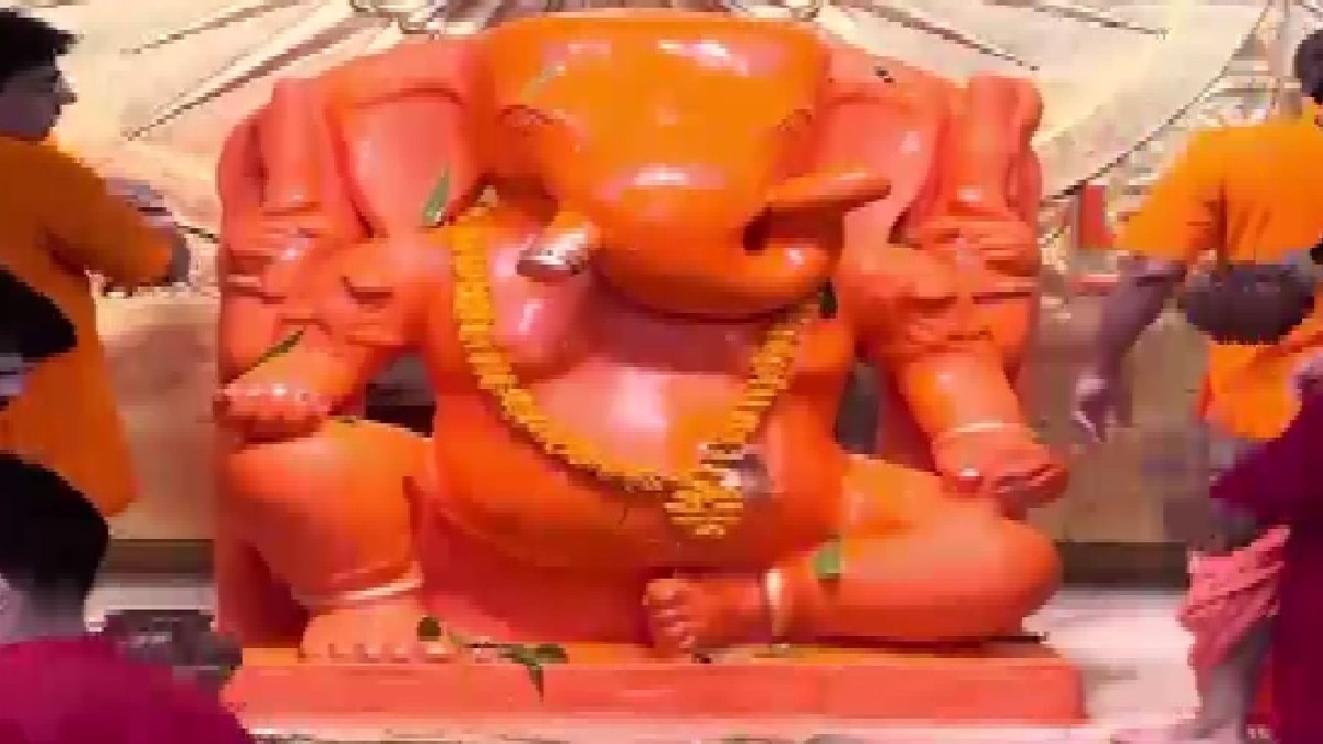 मोतीडूंगरी गणेशोत्सव के तीसरे दिन सजेगी अद्भुत मोदक झांकी.(Photo:ITG)