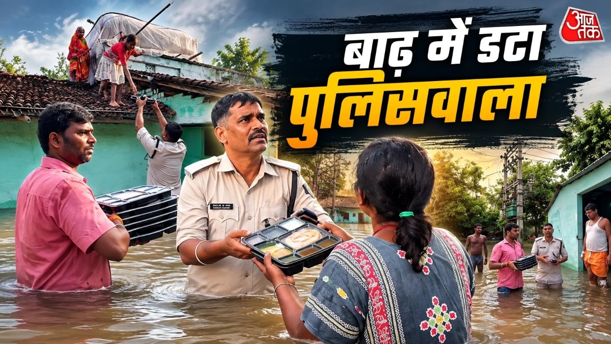 पुलिसकर्मी के साथ एक और व्यक्ति भी नजर आ रहा है (Photo:Insta/@dhana.njaypaswan85's)