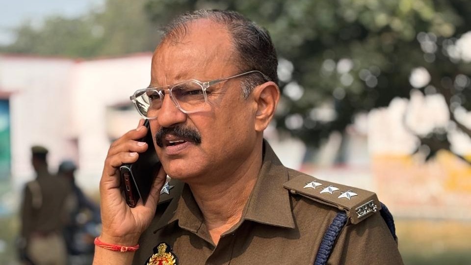 CO ट्रैफिक सत्येंद्र प्रसाद तिवारी. (Photo: Screengrab)