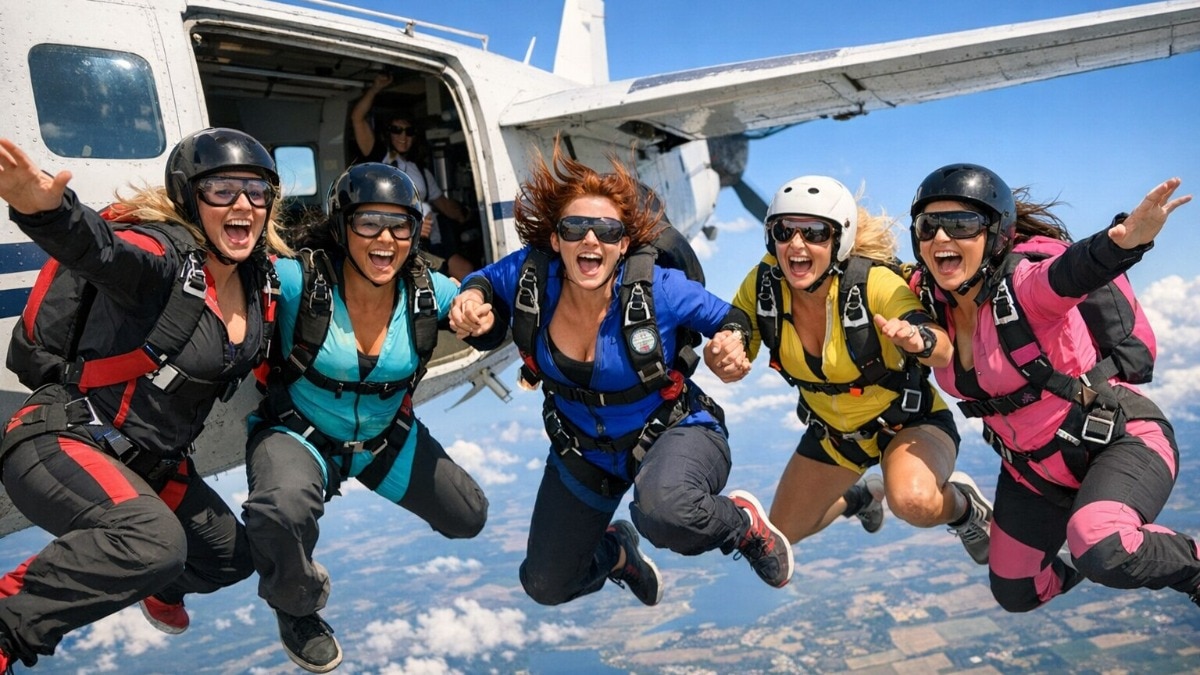  skydiver survives 12000ft fall
