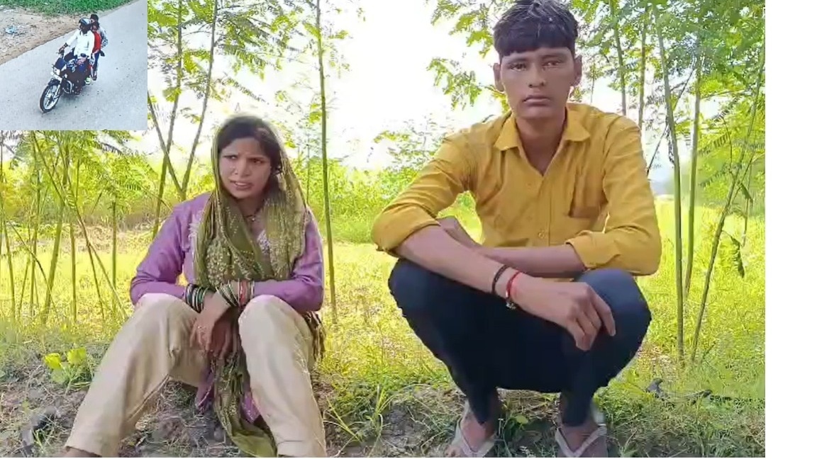 पीड़ित पति-पत्नी ने सुनाई आपबीती (Photo- Screengrab)