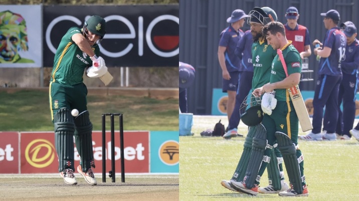 अफ्रीकी बल्लेबाज ने किया कमाल. (PHOTO: X/@ProteasMenCSA)