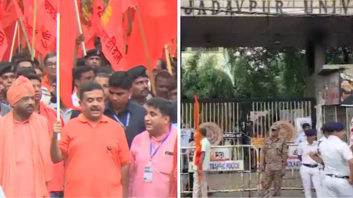 मुख्यमंत्री शुभेंदु अधिकारी की पद यात्रा के बीच जादवपुर यूनिवर्सिटी का गेट बंद, CM बोले- उन्हें सबक सिखाऊंगा