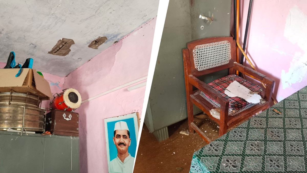 भरभराकर गिरा जर्जर स्कूल की छत का प्लास्टर, बाल-बाल बचे शिक्षक, DM ने द‍िया नई ब‍िल्ड‍िंग बनाने का आदेश
