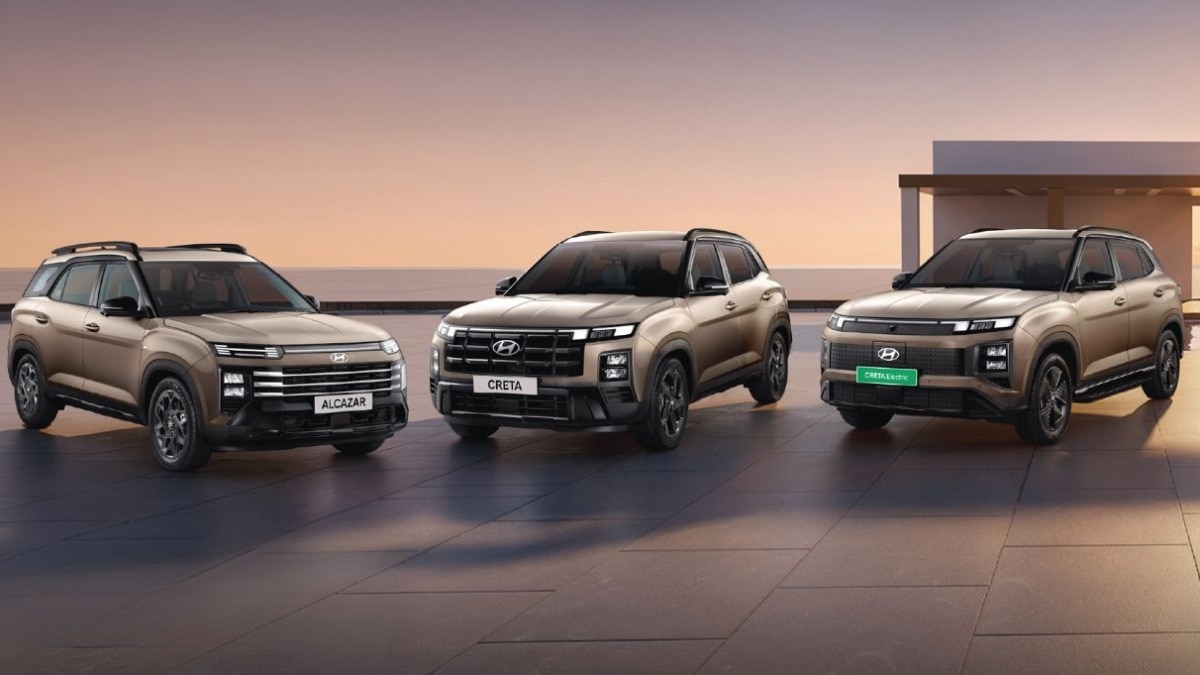 Hyundai Alcazar, Creta, Creta Electric का लाउंज एडिशन लॉन्च हुआ है. (Photo: Hyundai) 