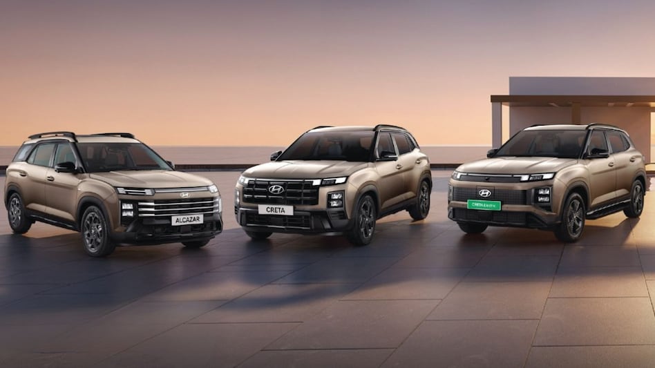 Hyundai apresenta versões especiais do Creta, Creta Electric e Alcazar