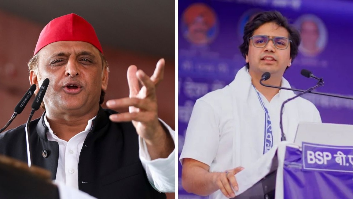 Akhilesh Yadav Akash Anand