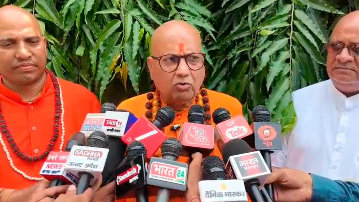 महामंडलेश्वर स्वामी प्रबोधानंद गिरि. (Photo: Screengrab)