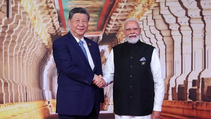 पीएम मोदी और चीनी राष्ट्रपति शी जिनपिंग की द्विपक्षीय बैठक (Photo: PTI)