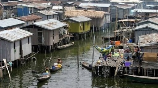 Life in Floating City, Makoko, Lagos Lagoon