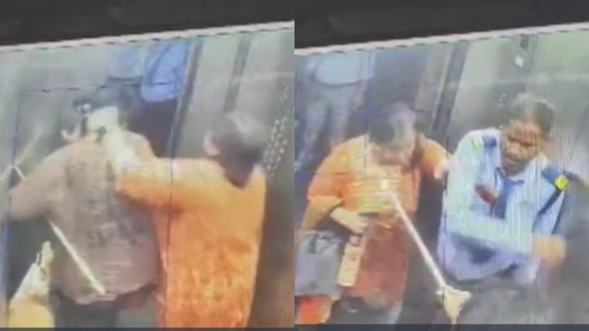 CCTV में कैद घटना.(Photo: Screengrab)