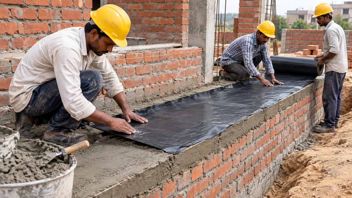 DPC sheet for house