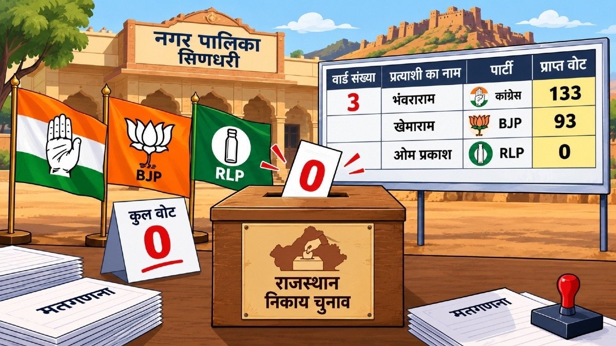 RLP प्रत्याशी ने लगाया वोट चोरी का आरोप.(Photo: AI Generated)