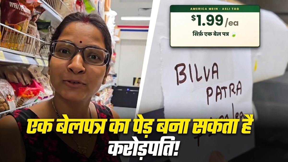 11 बेलपत्र का पैक 15 डॉलर और  21 बेलपत्र का पैक 25 डॉलर दिया गया है. ( Photo: AI)