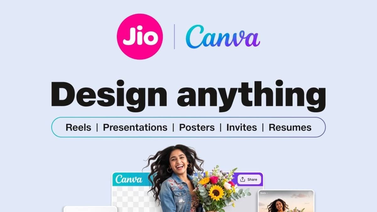 ₹399 के रिचार्ज पर सालभर Canva Pro फ्री (Photo:Jio)