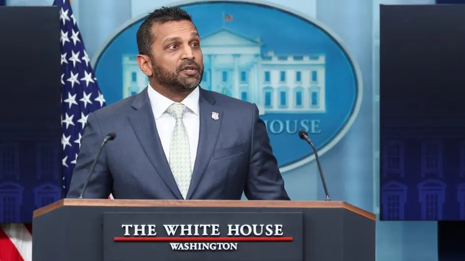 अमेरिका FBI चीफ काश पटेल ने भर्ती नीति में बदलाव का बचाव किया है. (File Photo-Reuters)