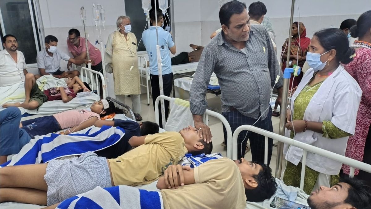 सूचना मिलते ही BDO के निर्देश पर भेजी गई एंबुलेंस. (Photo: ITG)
