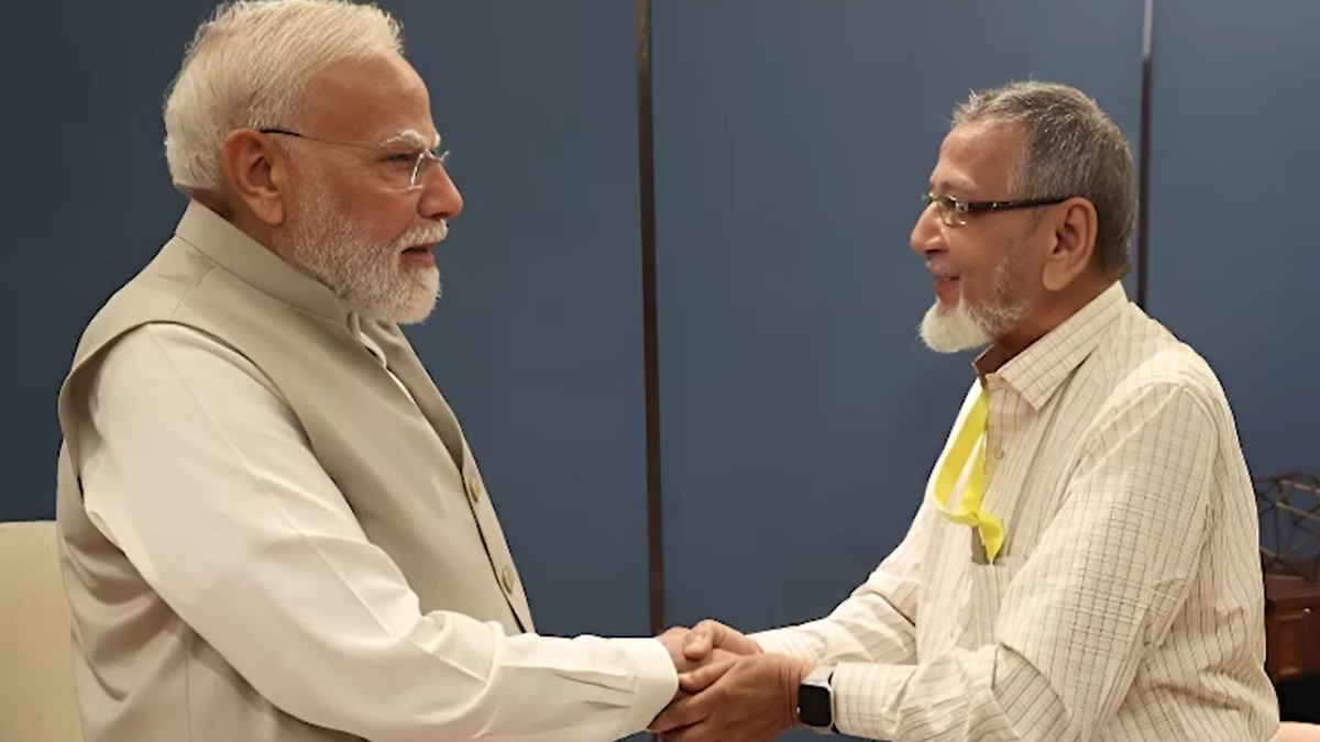 असगर अली ने पीएम मोदी से मुलाकात की थी जिसके बाद बीजेपी विधायक ने उनकी जमीन से कब्जा छोड़ दिया. (Photo-ITG)
