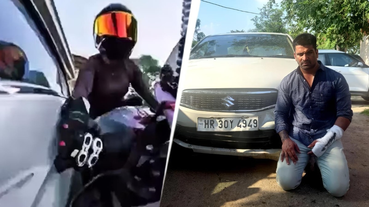 दो वीडियो, महिला बाइकर का बयान और फरारी का सीक्वेंस... रोडरेज वाले कल्याण बैंसला के खिलाफ कई सबूत