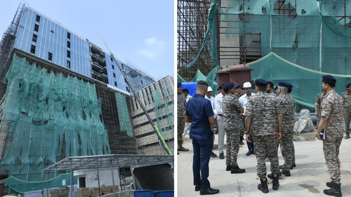  लोधी रोड में बन रहा CRPF का नया मुख्यालय (Photo-ITG)