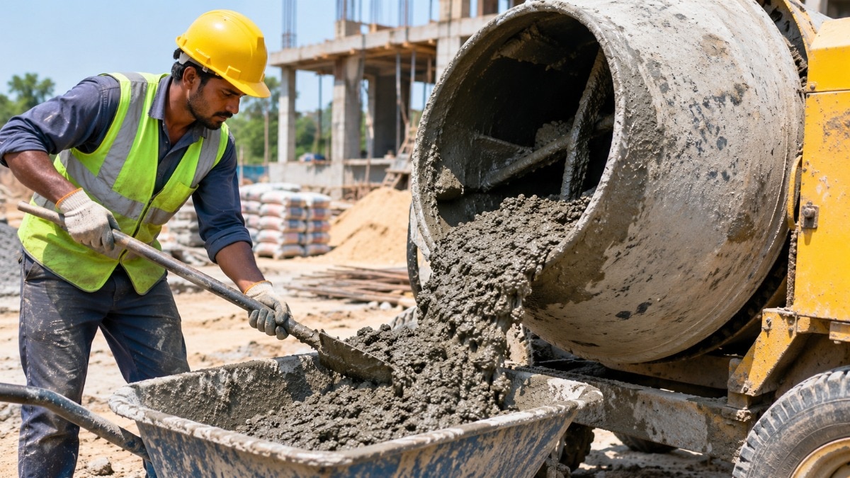 human waste biochar concrete