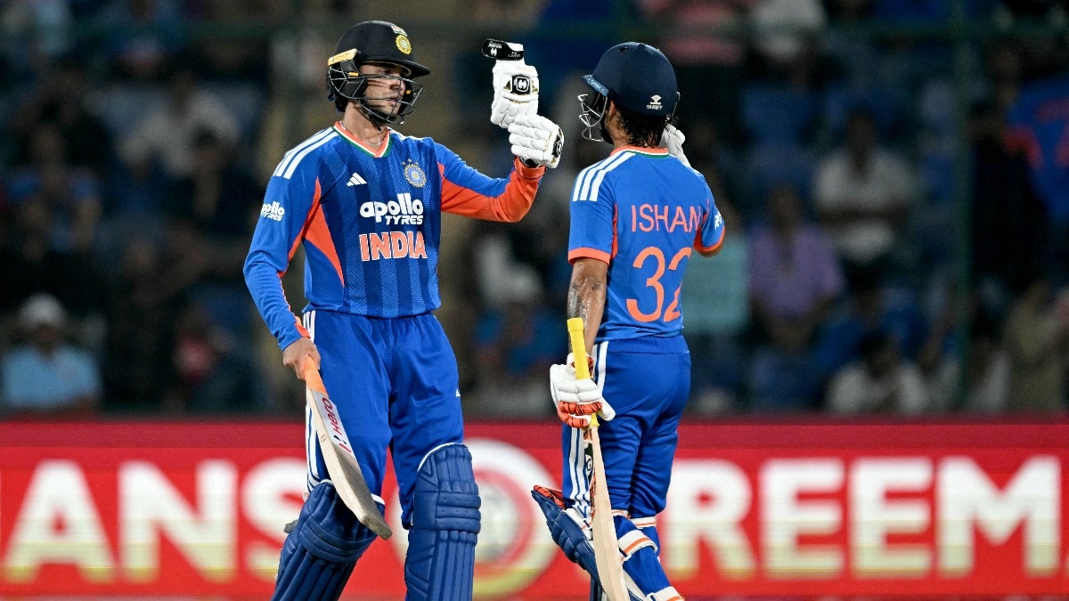 अभिषेक ने किया कमाल. (PHOTO: AFP)