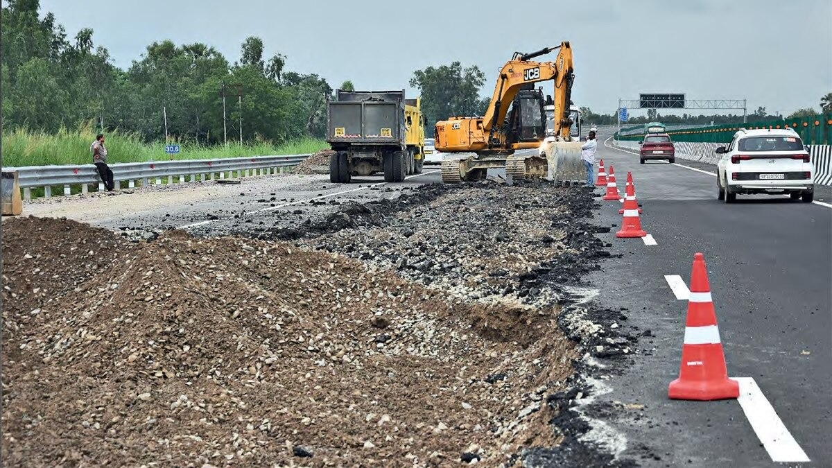 NHAI ने लखनऊ-कानपुर एक्सप्रेसवे मामले की जांच के लिए टेक्निकल कमेटी भी बनाई है. (Photo- ITGD)