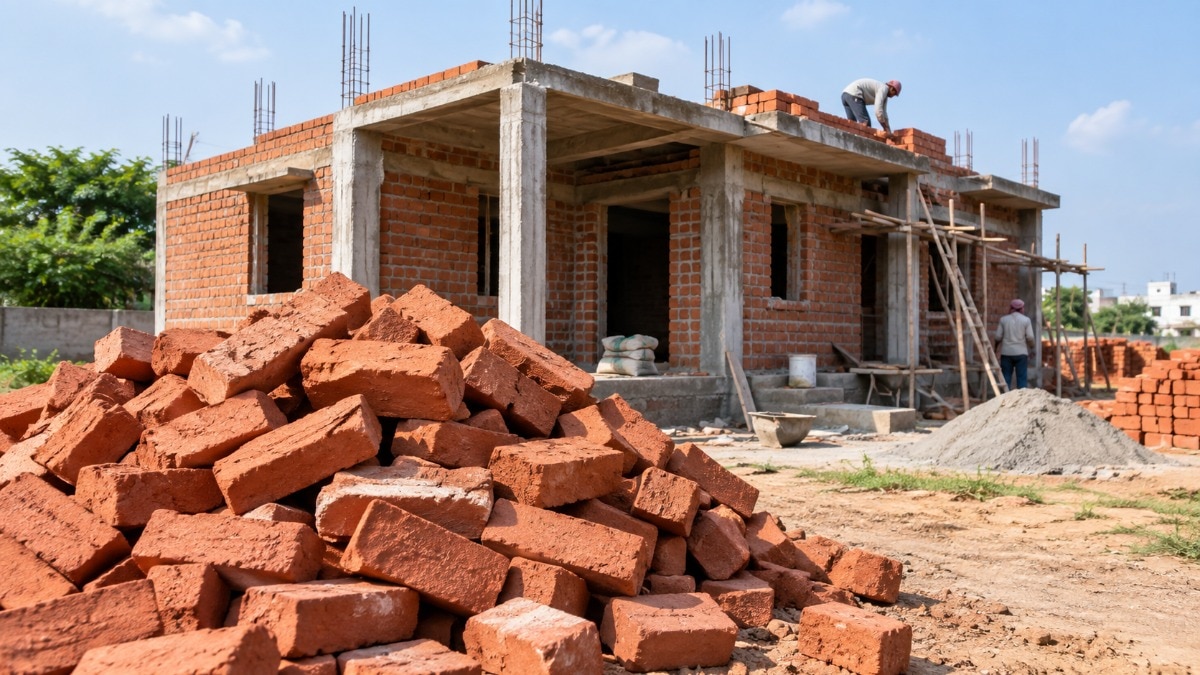 Brick Cost for House Construction