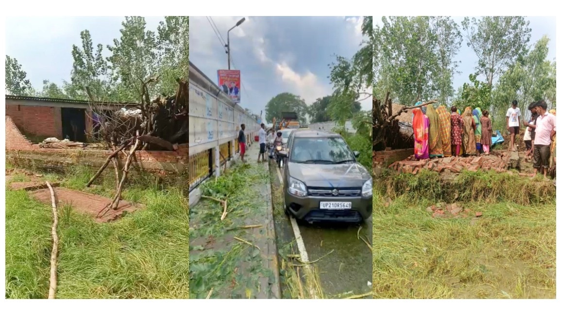 बरेली में मौसम ने मचाया कहर (Photo: ITG)