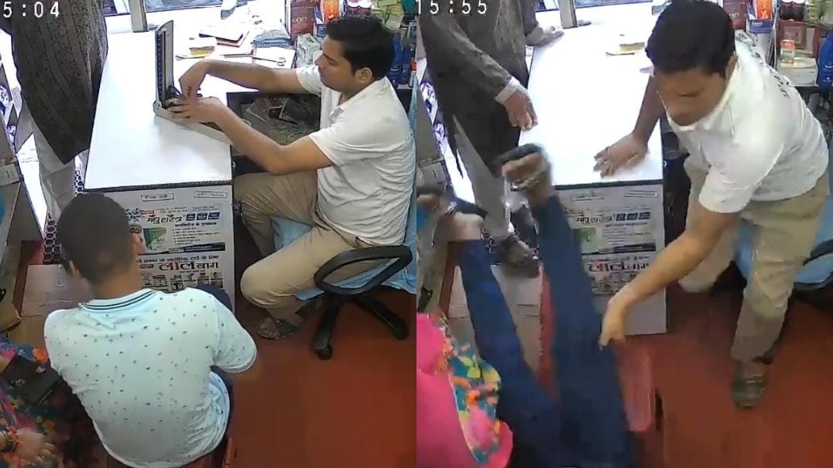 घटना CCTV में कैद.(Photo: Kamal Nayan Silori/ITG)